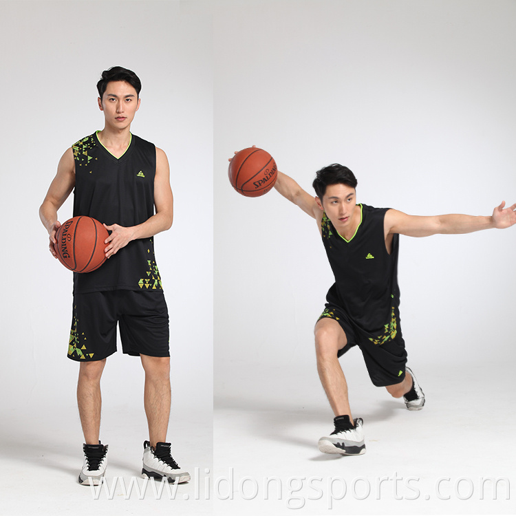 2021 LiDong latest school team uniforms basketball jerseys design basketball uniforms wholesale